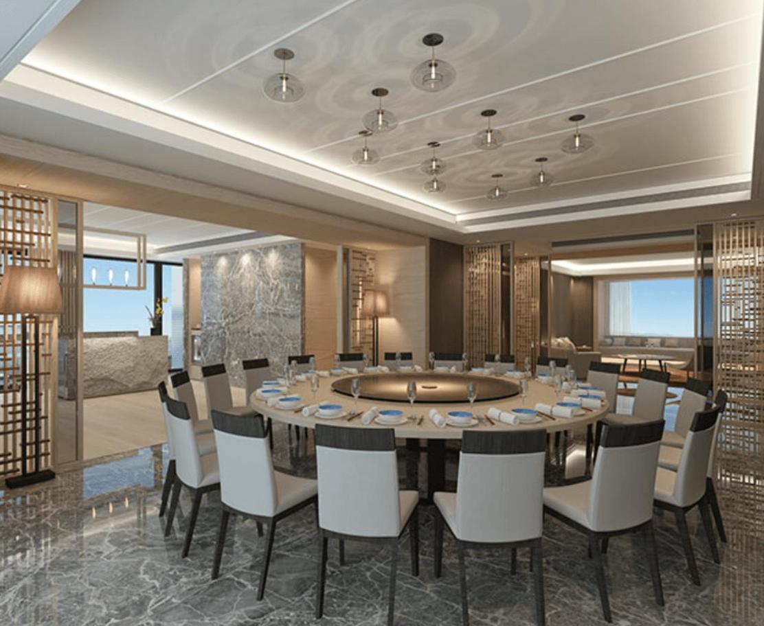 Cuncyue Hot Spring Resort Luodong Zimmer foto The Chinese restaurant